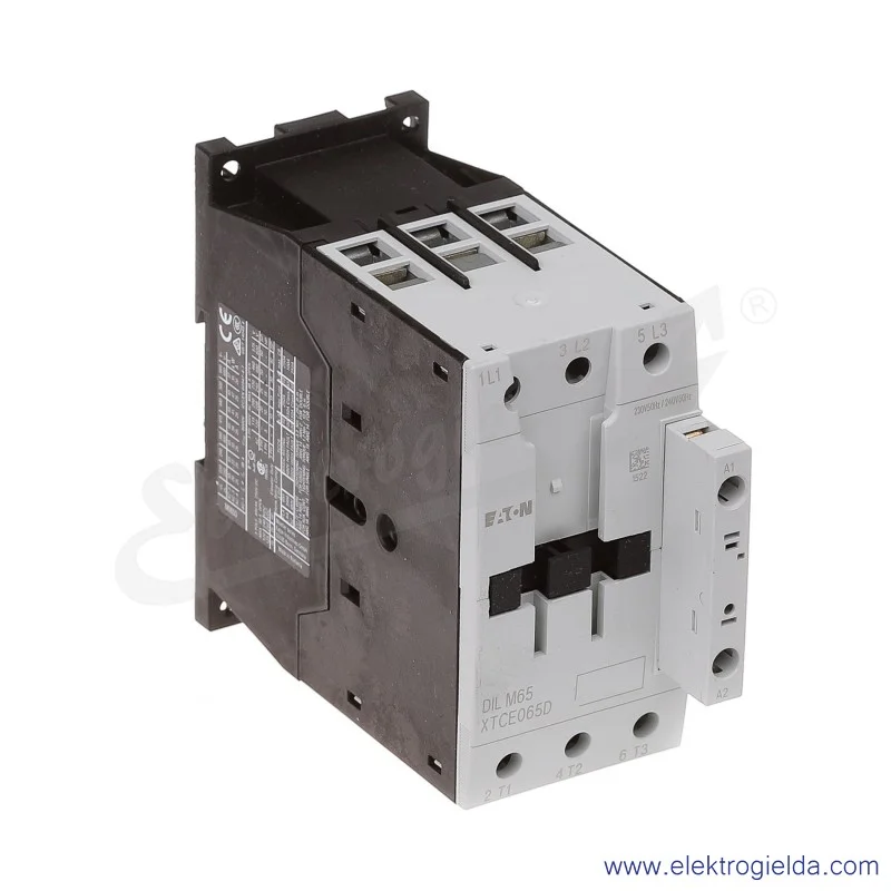 Stycznik DILM65(230V50HZ,240V60HZ) 3P 30kW 65A Us 230VAC