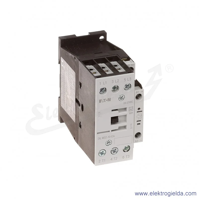Stycznik DILM32-10-EA(RDC24) 3P+1NO 15kW 32A Us 24VDC