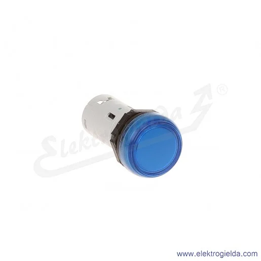 Lampka sygnalizacyjna LPMBL6 24VAC/DC niebieska, LED, jednoczęściowa IP66