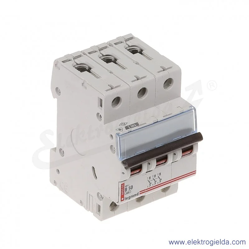 Wyłącznik nadprądowy S303 B 50 3P 6kA AC TX3