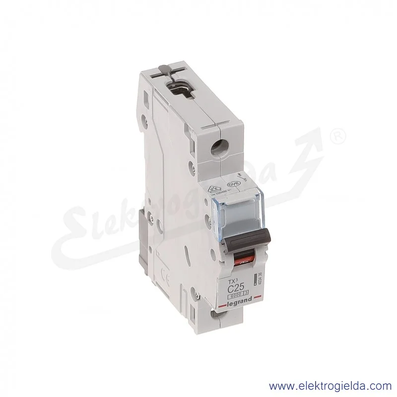 Wyłącznik nadprądowy S301 C 25 1P 6kA AC TX3