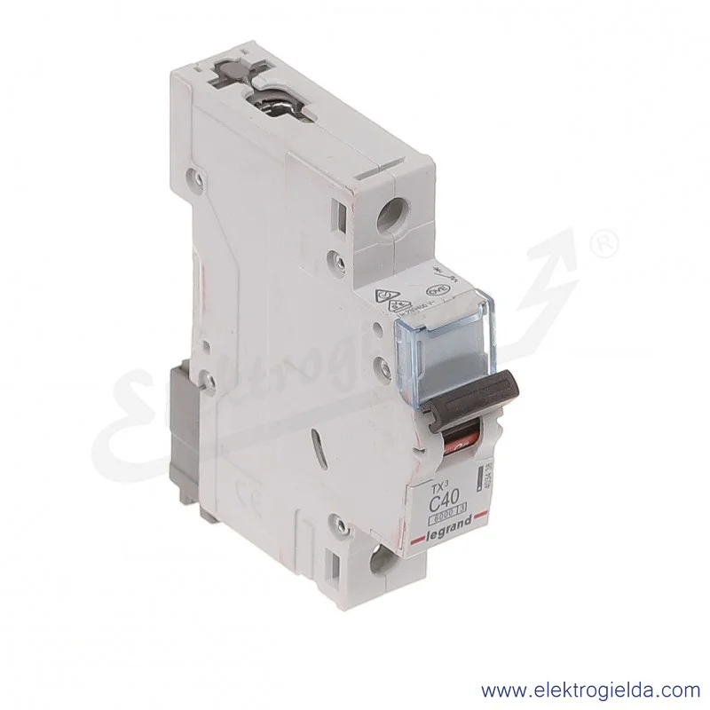 Wyłącznik nadprądowy S301 C 40 1P 6kA AC TX3