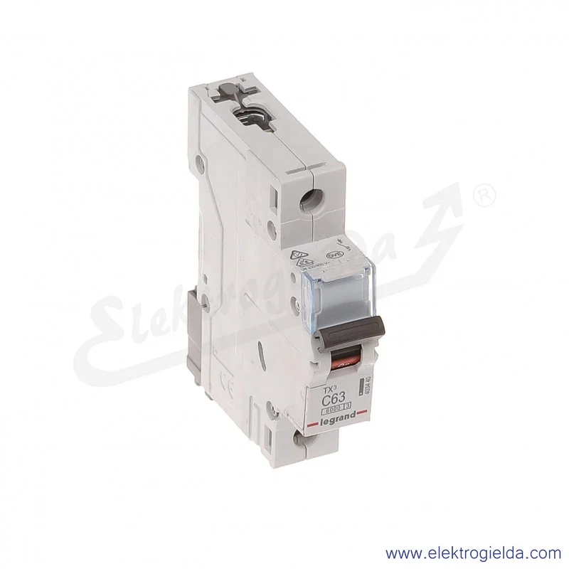 Wyłącznik nadprądowy S301 C 63 1P 6kA AC TX3