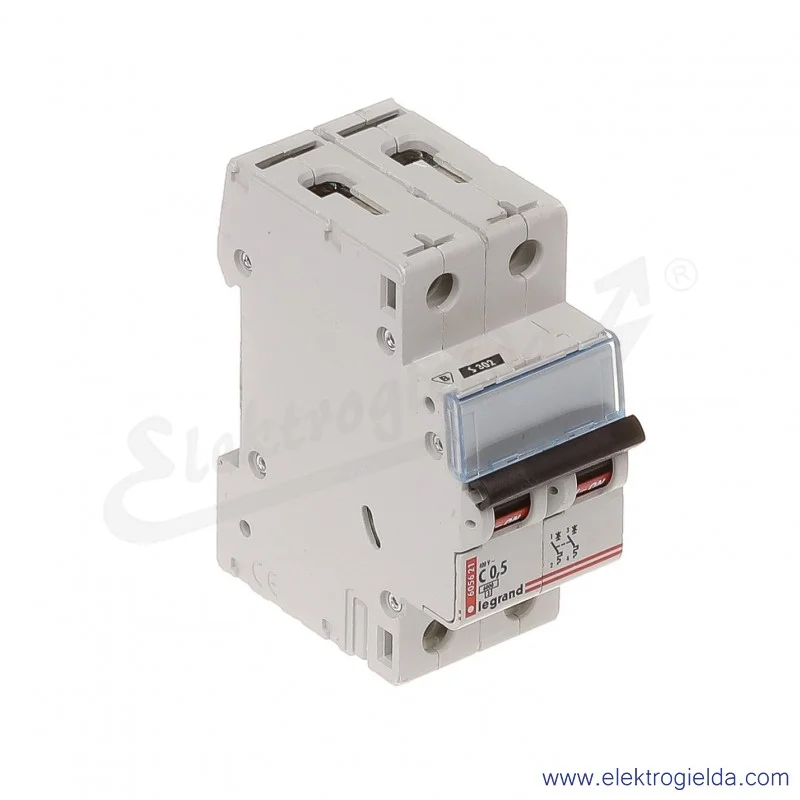 Wyłącznik nadprądowy S302 C 0,5 2P 6kA AC TX3
