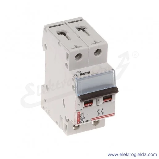 Wyłącznik nadprądowy S302 C 4 2P 6kA AC TX3