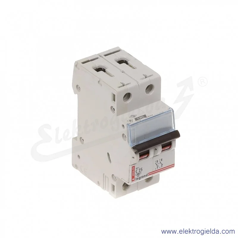 Wyłącznik nadprądowy S302 C 25 2P 6kA AC TX3