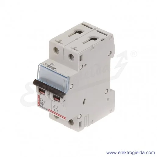 Wyłącznik nadprądowy S302 C 25 2P 6kA AC TX3