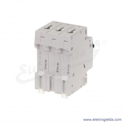Wyłącznik nadprądowy S303 C 0,5 3P 6kA AC TX3