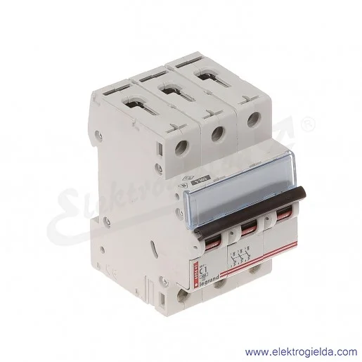 Wyłącznik nadprądowy S303 C 1 3P 6kA AC TX3