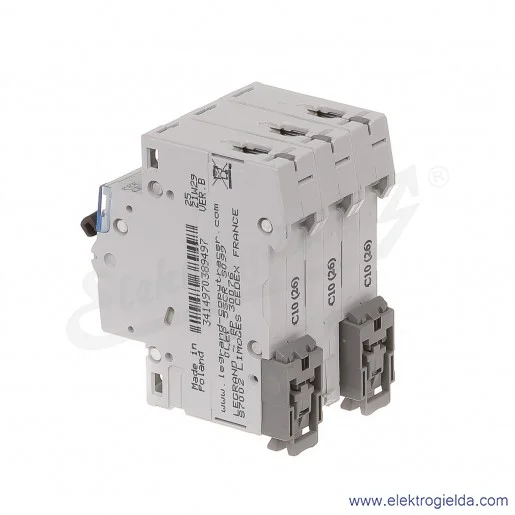 Wyłącznik nadprądowy S303 C 10 3P 6kA AC TX3