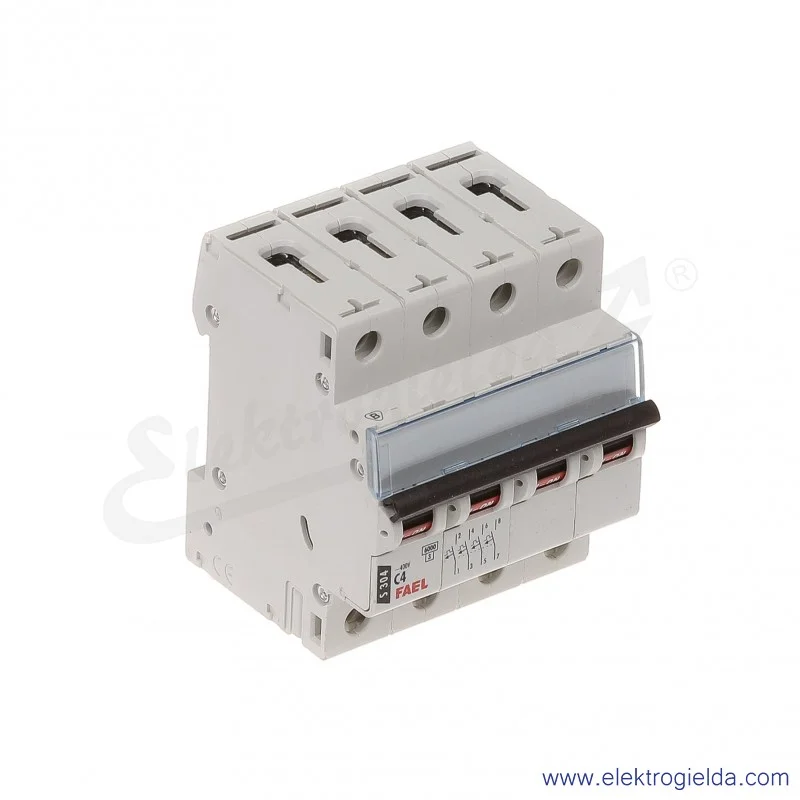 Wyłącznik nadprądowy S304 C 4 4P 6kA AC TX3