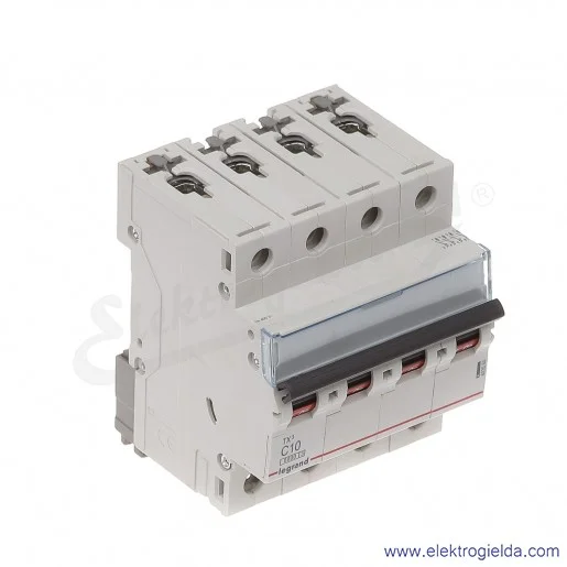 Wyłącznik nadprądowy S304 C 10 4P 6kA AC TX3