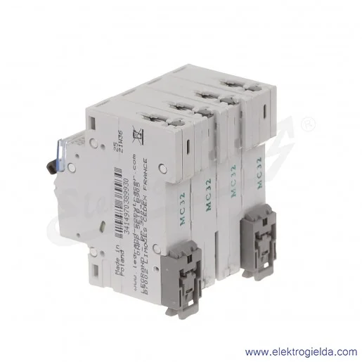 Wyłącznik naprądowy S304 C 32 4P 6kA AC TX3