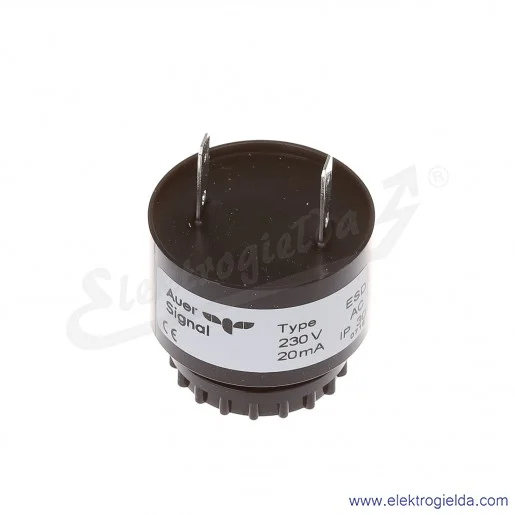 Sygnalizator dźwiękowy 810100313, buczek, 30mm, 30-250VAC