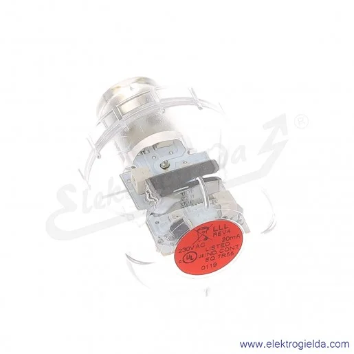 Żarówka LED 893002313, dioda LLL, czerwona, 230V AC/DC, światło ciągłe