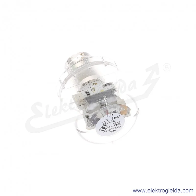 Żarówka LED 893014313, dioda LLL, przezroczysta, 230V AC/DC, światło migające
