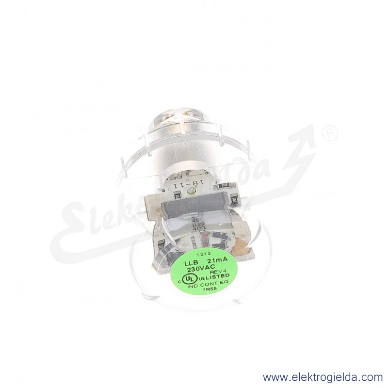 Żarówka LED 893016313, dioda LLB, zielona, migająca, 230V AC/DC