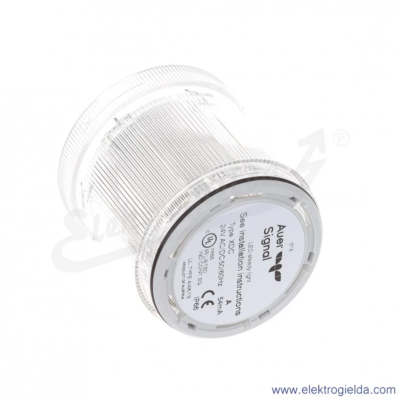 Lampka sygnalizacyjna 900014405, przezroczysta, LED-24VAC/DC, światło ciągłe
