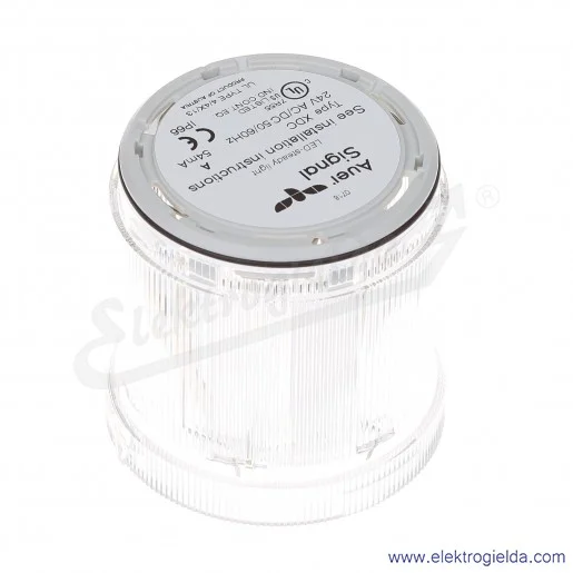 Lampka sygnalizacyjna 900014405, przezroczysta, LED-24VAC/DC, światło ciągłe