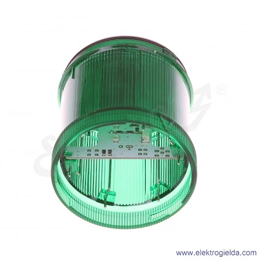 Lampka sygnalizacyjna 900016313, XDC, zielona, LED-230VAC, światło ciągłe
