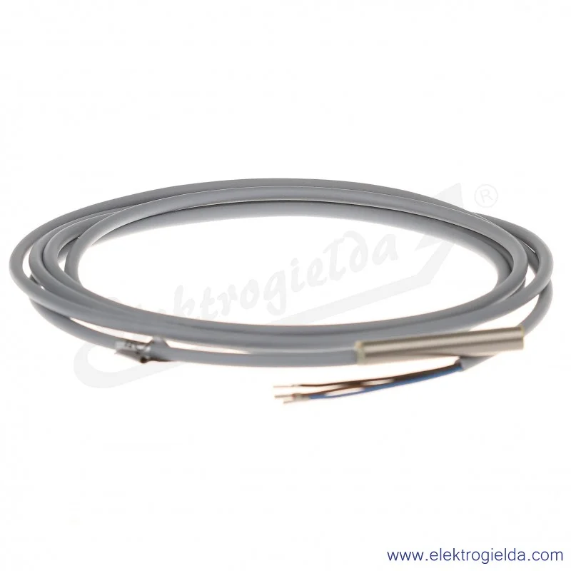 Czujnik indukcyjny BI2U-EH6.5-AP6X fi 6,5mm PNP NO Sn 2mm z przewodem 2m 3-pin 10...30 VDC 41,6mm