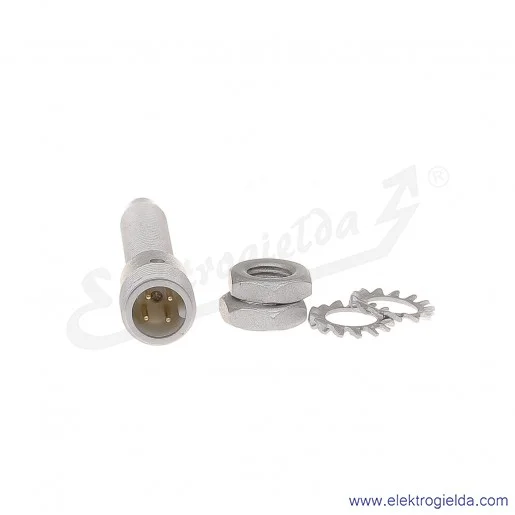 Czujnik indukcyjny BI2U-EG08-AP6X-V1131 M8 PNP NO Sn 2mm z konektorem M8 3-pin 10...30 VDC 49mm
 