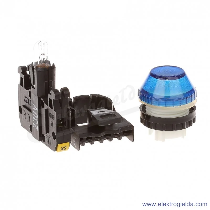 Kompletna lampka sygnalizacyjna ST22-LN-230-BA9s