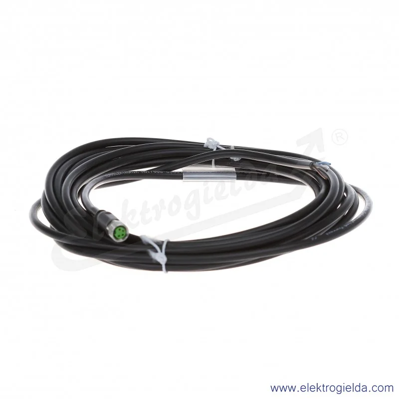 Konektor 7000-12221-6242000, M12, męski, prosty, 20m, 4P, PUR-PVC, z wolnym końcem przewodów
