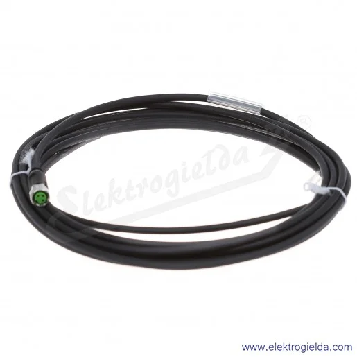 Konektor 7000-08041-6300500, M8, żeński, prosty, 5m, 3P, PUR-PVC