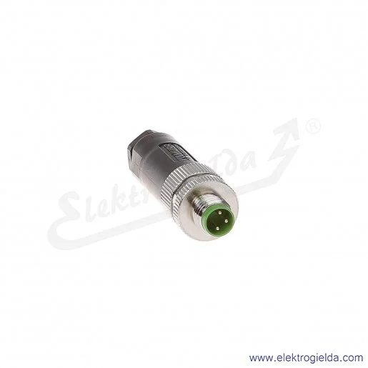 Wtyczka 7000-08601-0000000, M8, 3P, prosta Wtyczka 7000-08601-0000000, M8, 3P, prosta