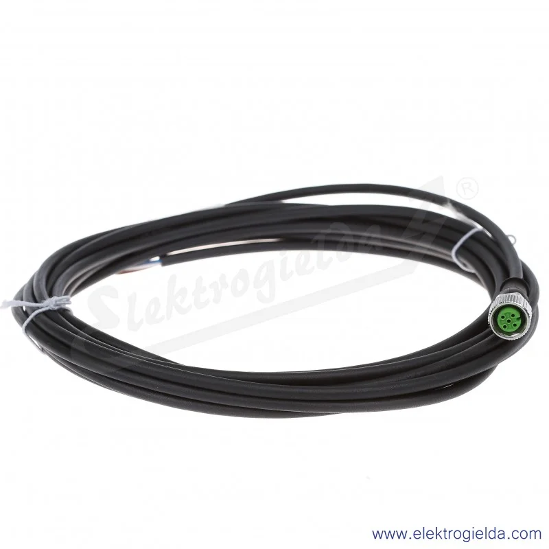 Konektor 7000-12221-6240500, M12, prosty, 5m, 4P, PUR-PVC