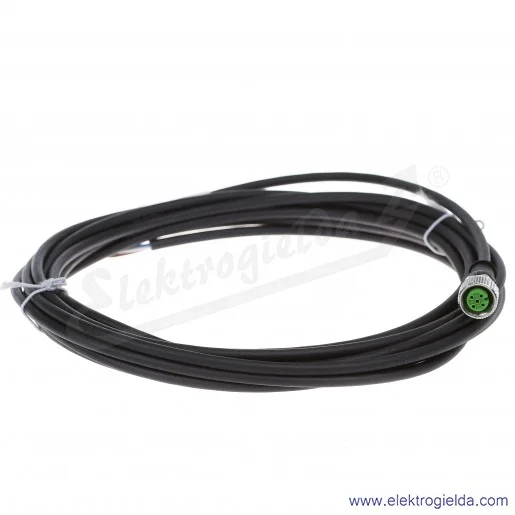 Konektor 7000-12221-6240500, M12, prosty, 5m, 4P, PUR-PVC