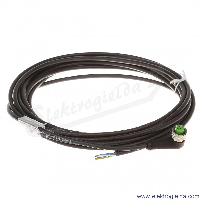Konektor 7000-12361-6250500, M12, kątowy, 5m, 5P, PUR-PVC
