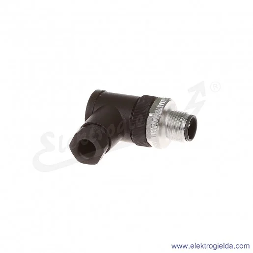 Wtyczka 7000-12821-0000000, M12, męska, 4P, kątowa, zaciski śrubowe 4..6mm Wtyczka 7000-12821-0000000, M12, męska, 4P, kątowa, zaciski śrubowe 4..6mm
