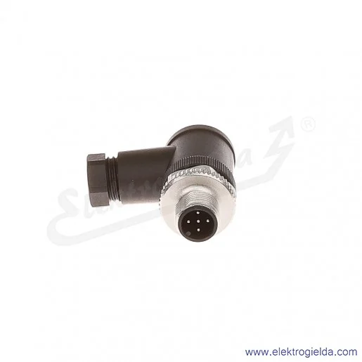 Wtyczka 7000-12841-0000000, M12, męska, 5P, kątowa, zaciski śrubowe 4..6mm Wtyczka 7000-12841-0000000, M12, męska, 5P, kątowa, zaciski śrubowe 4..6mm