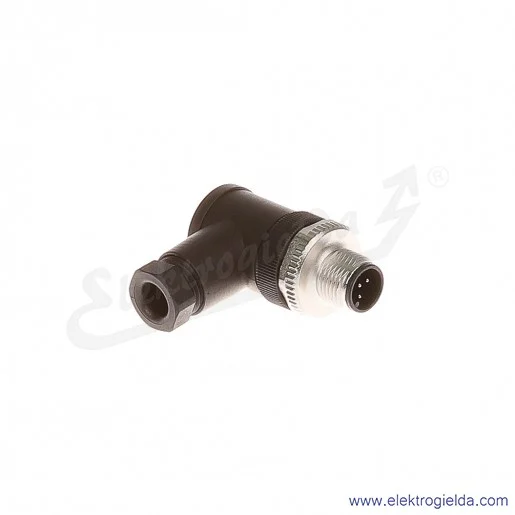 Wtyczka 7000-12841-0000000, M12, męska, 5P, kątowa, zaciski śrubowe 4..6mm Wtyczka 7000-12841-0000000, M12, męska, 5P, kątowa, zaciski śrubowe 4..6mm