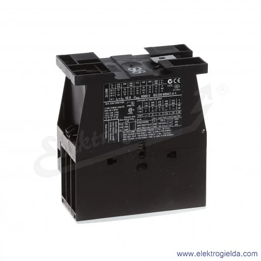 Stycznik DILM17-01(RDC240) 3P+1NC 7,5kW 17A Us 200-240VDC