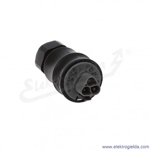 Wtyczka 96.032.4154.3, RST 25i3, 3P, 25A, czarna