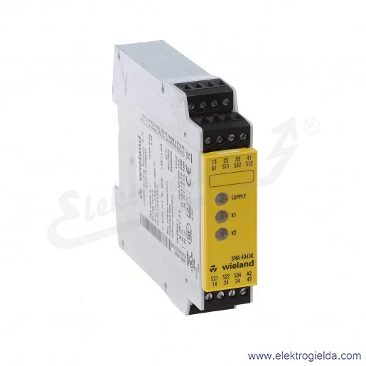 Przekaźnik bezpieczeństwa R1.188.1810.0, SNA4043K-A, 24VAC/DC, złącze