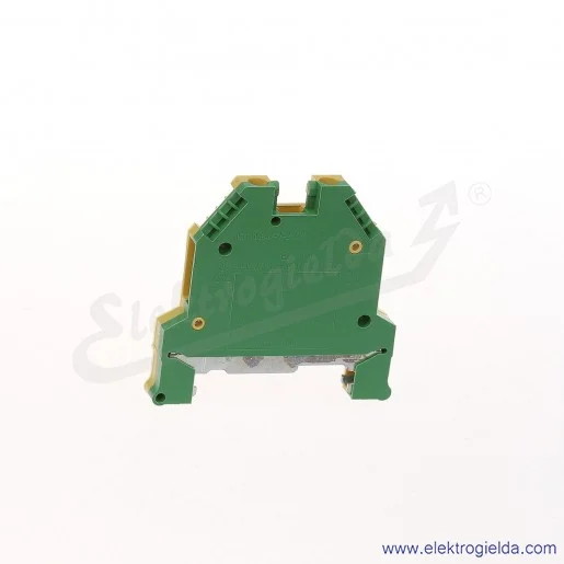 Złączka ochronna 57.504.9055.0, WK 4 PE SL/U, 4mm2, żółta, szerokość 6mm