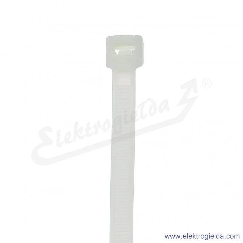 Opaska zaciskowa E01TK-01010101501, TK 20/5, 200mm, 100szt, trytytka, biała