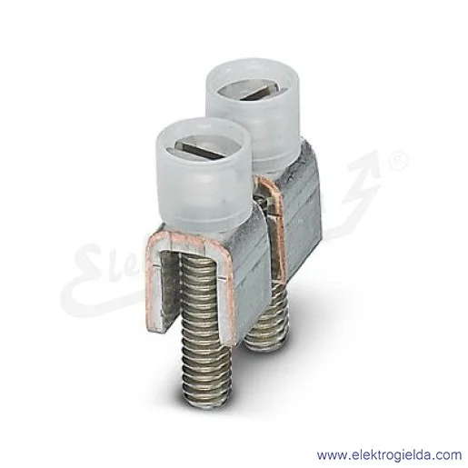 Mostek stały 0203483, FBI 2-10, 2p, srebrny, do UK10, 10mm