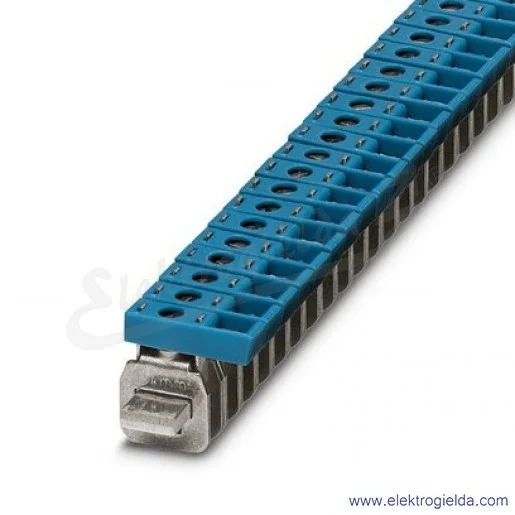 Zacisk przyłączeniowy 0421016, AKG4 BU, złącze zasilania, niebieskie, 4mm2