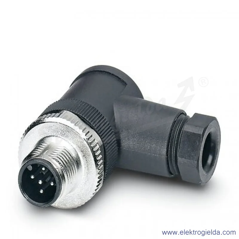 Wtyczka 1663129, SACC-M12MR-5CON-PG7-M, M12, kątowa, 5P, śrubowa