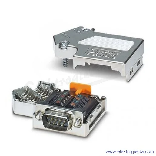 Wtyczka kątowa 2708232, SUBCON-PLUS-PROFIB/SC2, 9P, Profibus