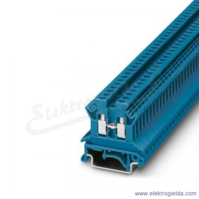 Złączka przelotowa 3003350, UK 2,5 N BU, 2.5mm2, 800V, 24A
