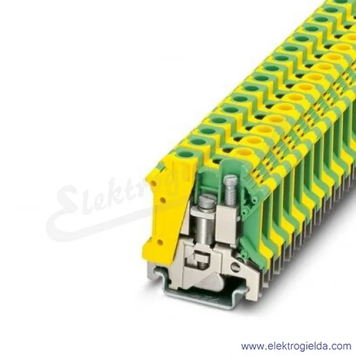 Złączka ochronna 3003923, USLKG 10 N, 10mm2, żółto-zielona, zaciski śrubowe