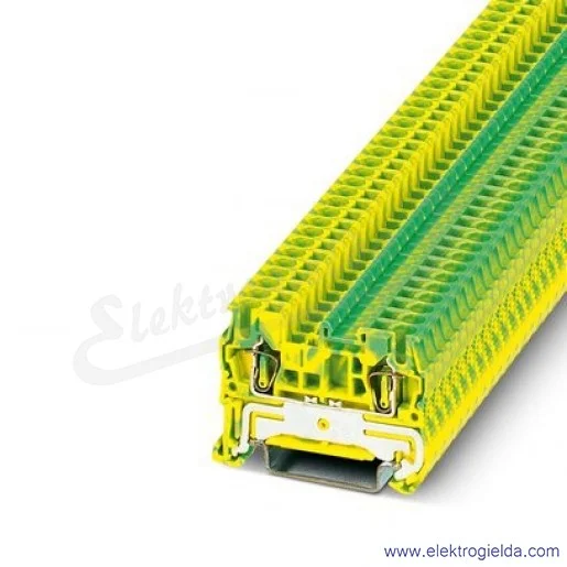 Złączka ochronna 3031238, ST 2,5 PE, żółto-zielona, 2,5mm2, zaciski sprężynowe