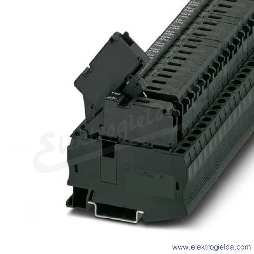 Złączka bezpiecznikowa 3038778, ST 4-HESILA, dźwigniowa, do wkładek G 6.3x32mm, z diodą LED, do 250VAC