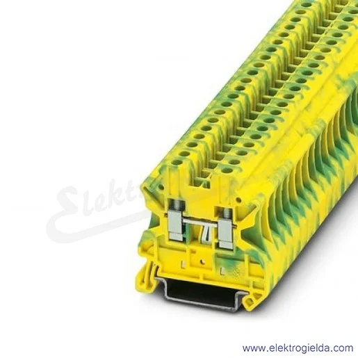 Złączka ochronna 3044128, UT 4 PE, żółto-zielona, 4mm2, zaciski śrubowe